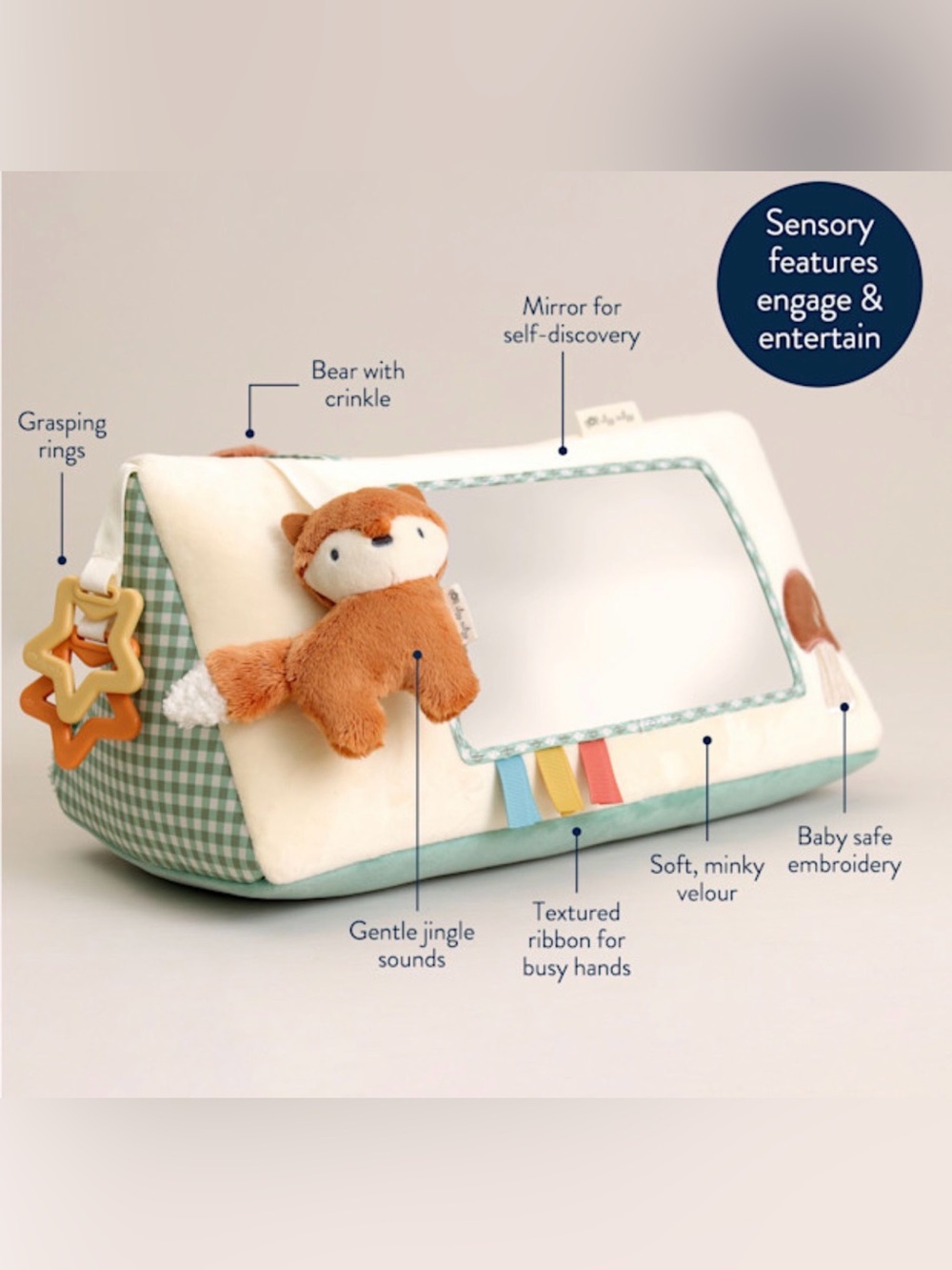 Babylist X Itzy™ Tummy Time Mirror